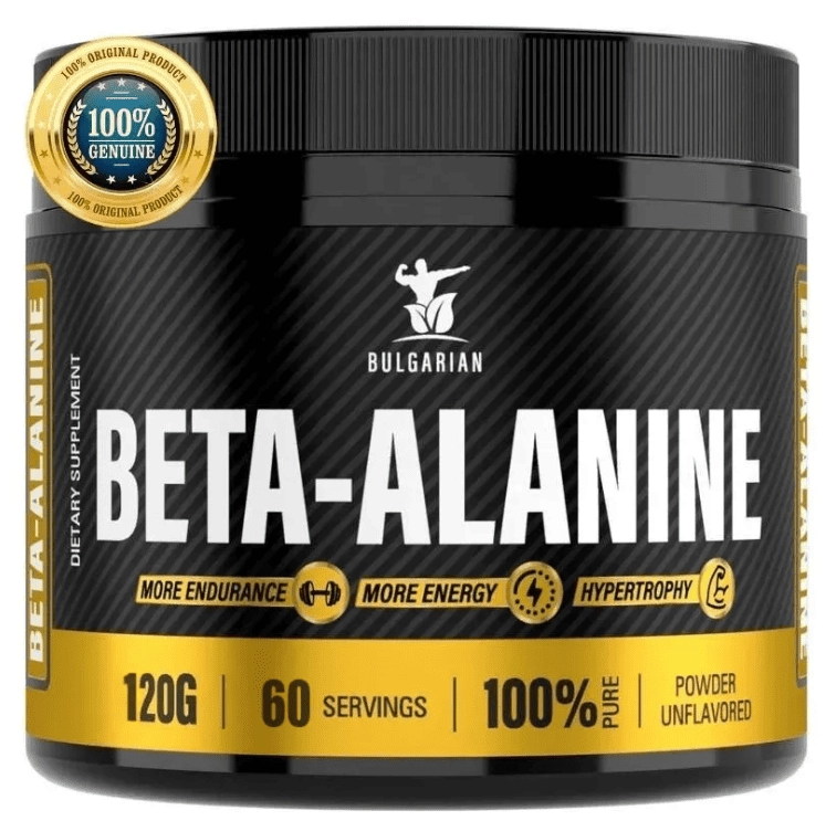 Beta Alanina. Cristais Ultra Puro, 120g Sem Sabor, Premium Line