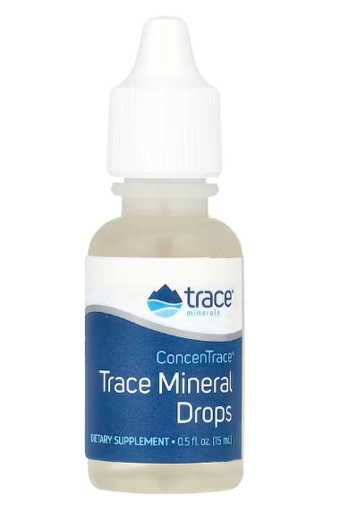 ConcenTrace, Gotas de Minerais traço, 15ml, Trace Minerals