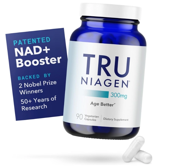 Tru Niagen 300mg, NAD+ Nicotinamida Riboside, 90 Cápsulas