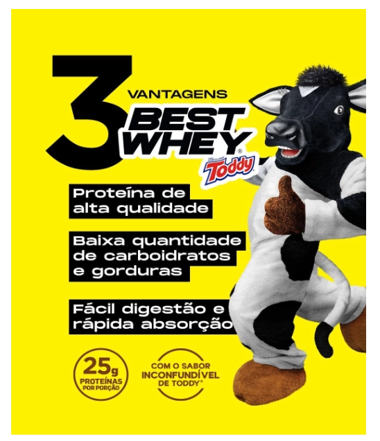 Best Whey, 900g, Sabor Achocolatado Toddy, Atlhetica Nutrition