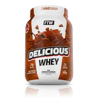 Whey Delicious, 900g Sabores, FTW