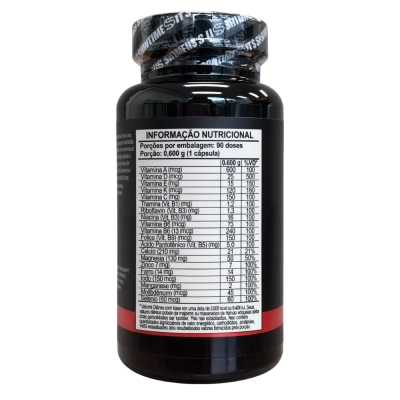 Master Vit, 600mg, 90 Cápsulas, Power Supplements