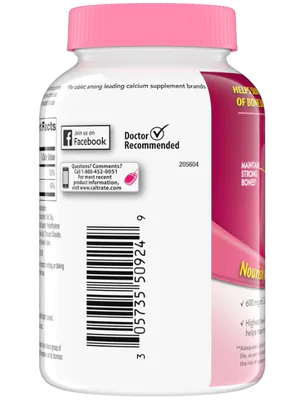 Bone Health, Suplemento de Cálcio e Vitamina D, 120 Comprimidos, Caltrate