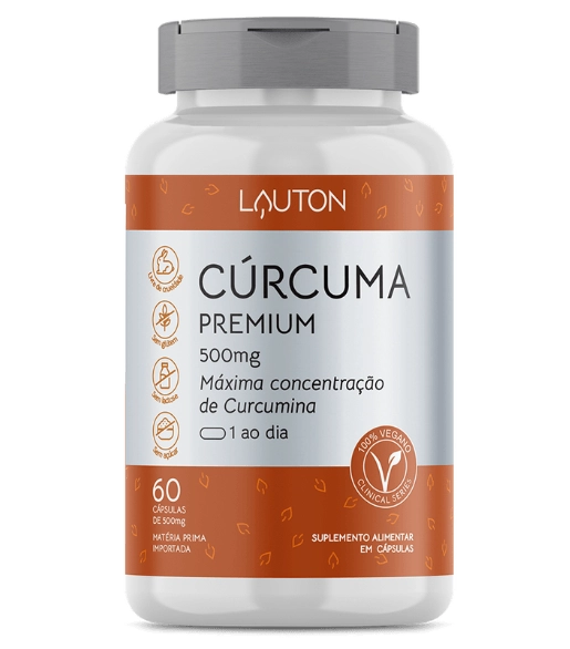 Cúrcuma, 130mg, 30 cápsulas, Lauton Nutrition