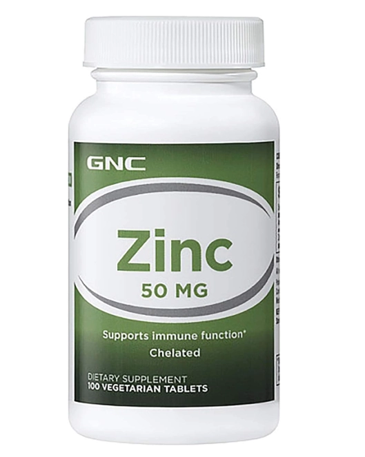 Zinco 50mg, 100 Comprimidos, GNC