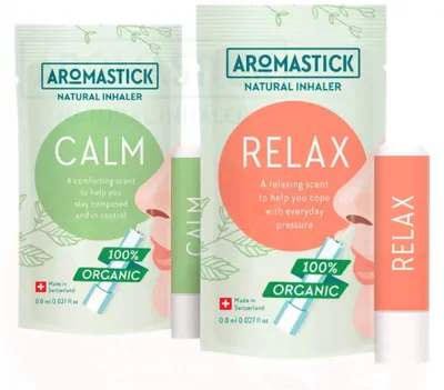 Kit Aromastick inalador Relax + Calm, Aromaterapia
