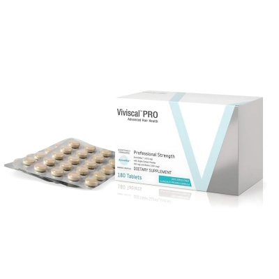Viviscal PRO Hair Growth, Suplemento para Crescimento Capilar, 180 Comprimidos