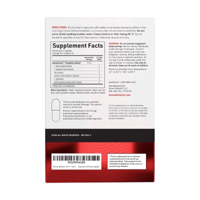 Suplemento Para Aumentar Hormônio Do Crescimento (HGH), Complexo Para Treino Masculino, 84 Cápsulas, Novex Biotech