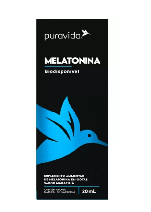 Melatonina 0,21mcg, 20ml, Puravida