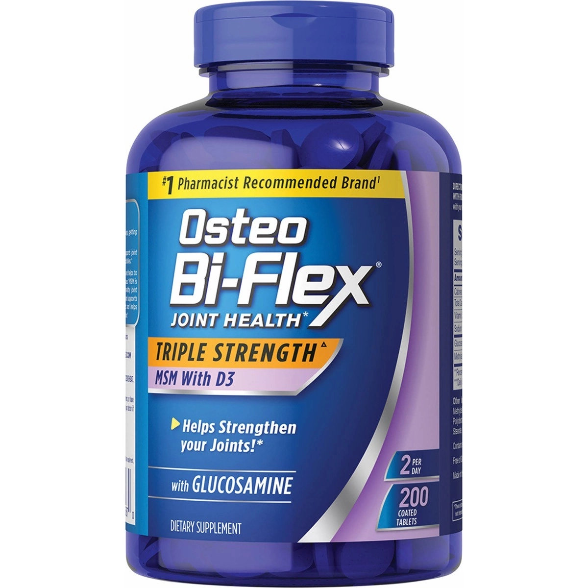 Osteo Bi Flex MSM com Glucosamina, 200 Comprimidos