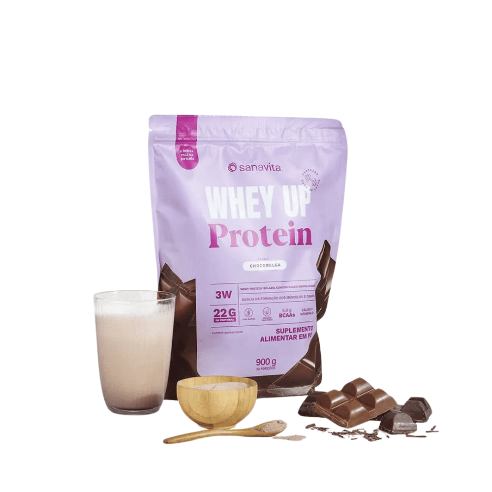 Whey Up Protein 3W, Sabores, 900g – Sanavita