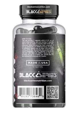 Termogênico Doctor Rip 90 Cápsulas, Black Series