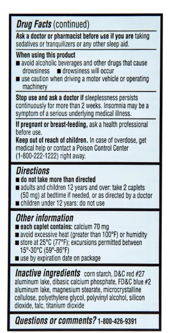 Sleep Aid, HCl de difenidramina, 25mg, 200 Cápsulas, Rite Aid