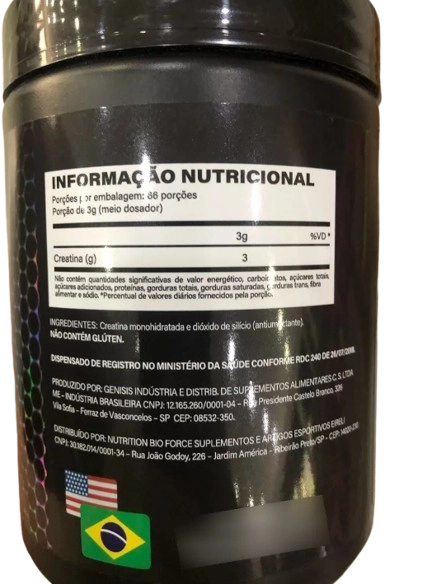Creatina 100% Pura, 200g, NBF Nutrition
