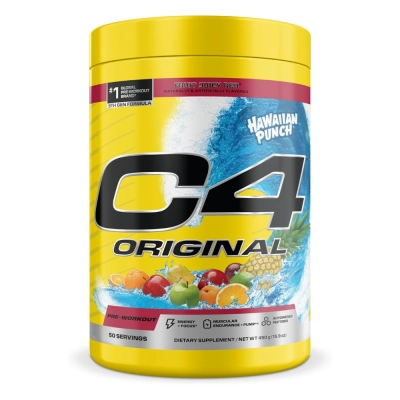 Pré-Treino C4 Original Hawaiian Punch, 450g, Cellucor