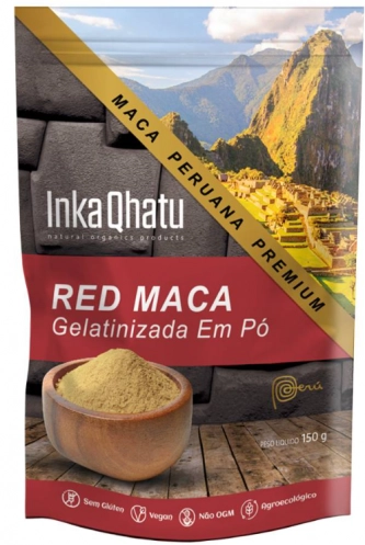 Maca Peruana Red Gelatinizada, 150g, Inka Qhatu