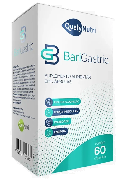 BariGastric, 60 Cápsulas, QualyNutri