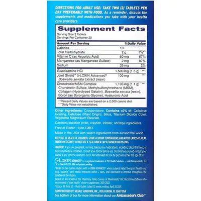 Osteo Bi-Flex, Força Tripla, 40 Comprimidos