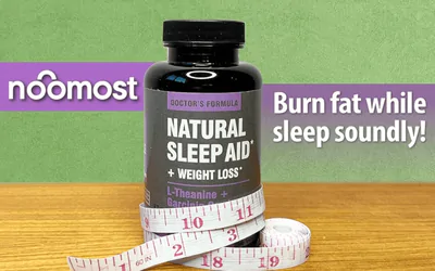 Natural Sleep Aid, Auxiliar de Sono Totalmente Natural, Com Magnésio, L-teanina e Garcínia, 60 Capsulas, Doctor Formula