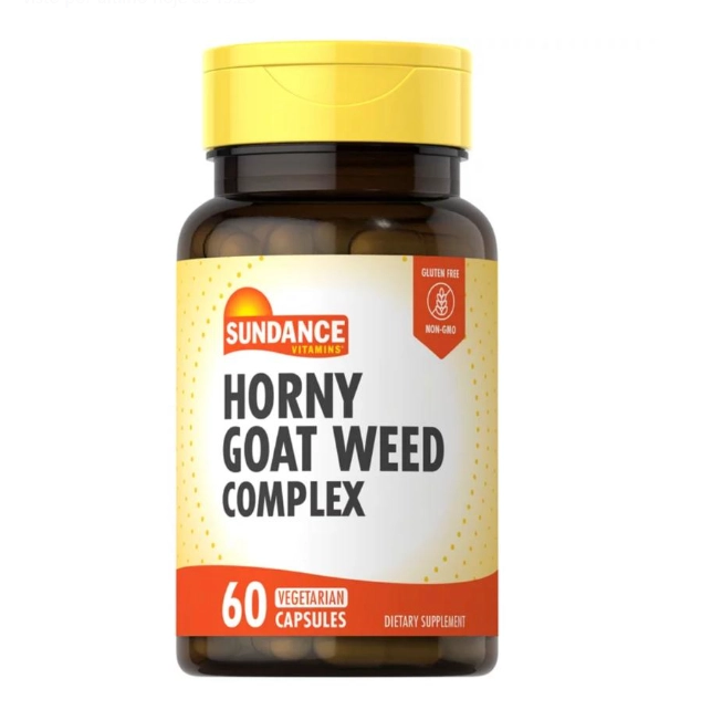 Horny Goat Weed, 60 Cápsulas, Sundance