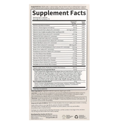 Vitamin Code, Raw One For Women, 75 Cápsulas, Garden Of Life 