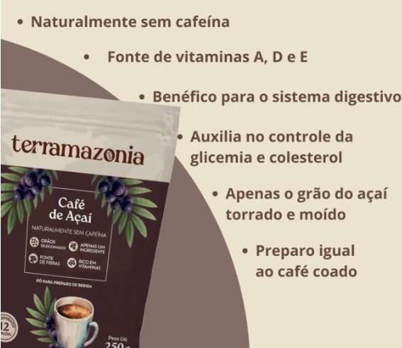 Café De Açaí, 250g, Terramazonia