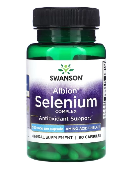 Albion Selênio Complex, 200mcg, 90 cápsulas, Swanson