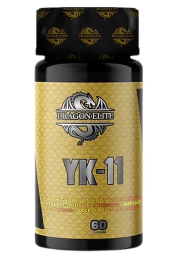 YK-11 5mg, Auxilio a Construção Muscular, 60 Capsulas, Dragon Elite