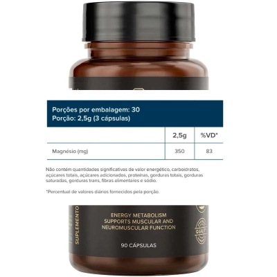Magnésio Mg Complex 350mg, 90 Cápsulas - Essential Nutrition
