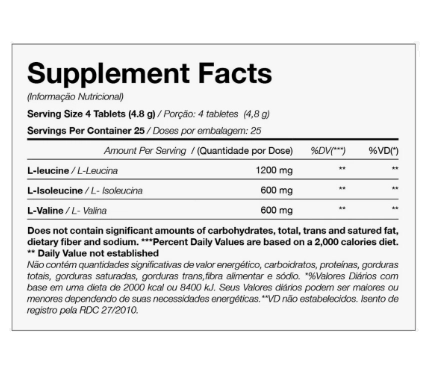 BCAA Hardcore 2400, 100 Tablets, Black Skull