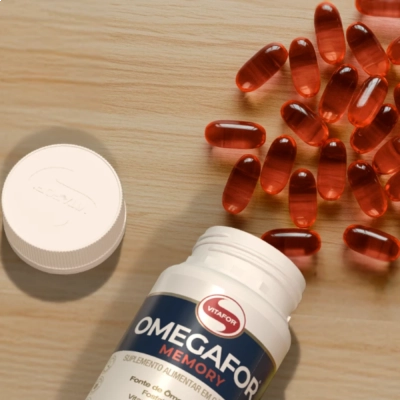 Omegafor Memory, 1000mg, 60 Cápsulas, Vitafor