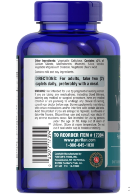 Multivitamínico Ultra Woman 50 Plus, 120 Cápsulas, Puritan's Pride