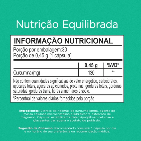 Curcumina, 30 Cápsulas, Nutrify