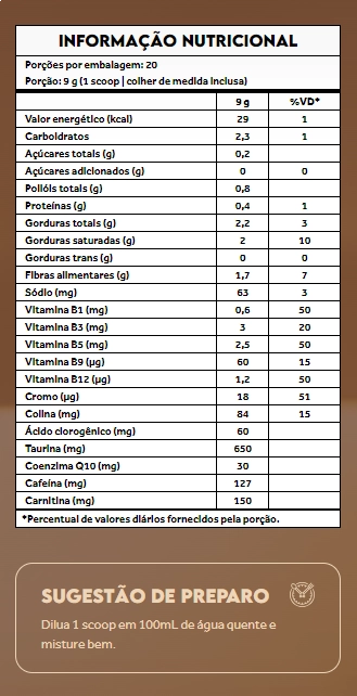 Power Coffee, Sabor Capuccino, 180g, PuraVida