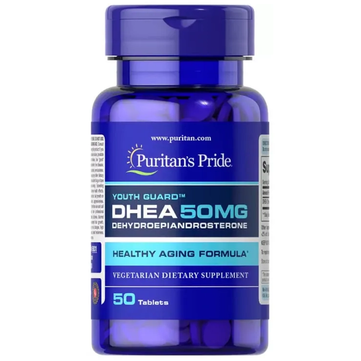 Dhea, 50mg, 50 Comprimidos, Puritans Pride