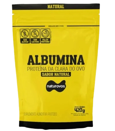 Albumina, 420g Sabor Original, Naturovos