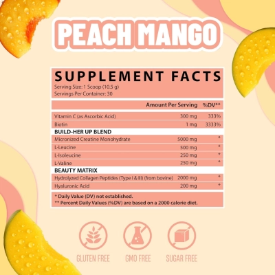 Creatina para Mulheres, Suporte à Força, Potência e Recuperação Muscular, 314g, 30 Doses, Nutrex