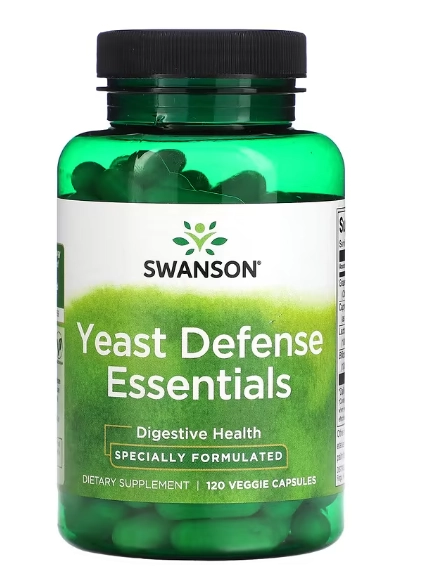 Yeast Defense Essentials, 120 cápsulas, Swanson