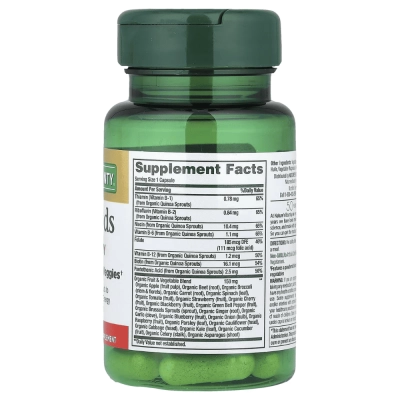 Superfoods Plus + Energy, 30 Cápsulas - Nature's Bounty