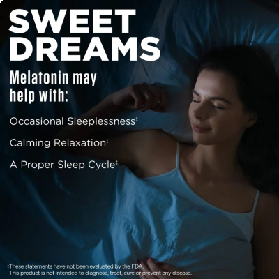 Melatonina 1 mg, Sono Saudável, 120 Comprimidos, KAL