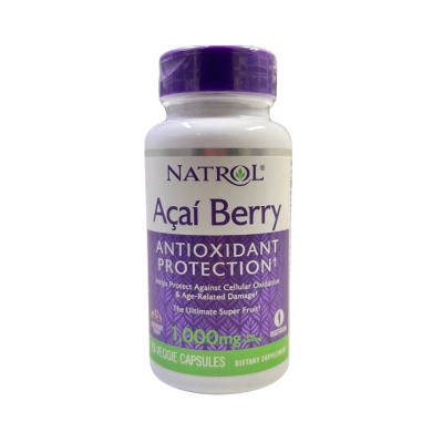 Açaí Berry 1000mg, 75 Cápsulas, Natrol