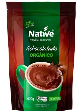 Achocolatado Instantâneo Orgânico, 400g, Native 
