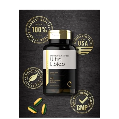 Ultra Libido, Fórmula para Homens, 60 Cápsulas, Carlyle