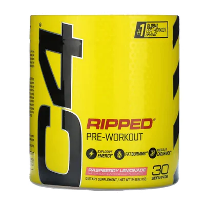 C4 Sport, Pré-treino, Sabor Limonada de Cereja, 171g, Cellucor