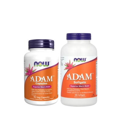 ADAM Multivitamínico Masculino, Energia, Disposição e Saúde do Homem, Now
