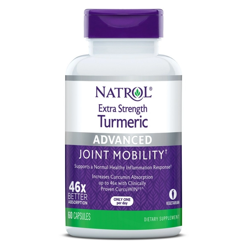 Turmeric Força Extra (Açafrão)  60 comprimidos, Natrol