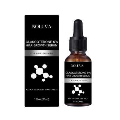 Clascoterone 5% Hair Restoration, Minoxidil, 30ml, NOLUVA