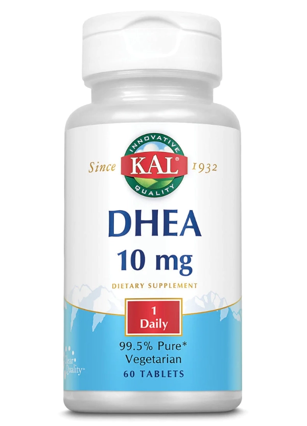 Dhea, 10mg, 60 Tabletes, Kal