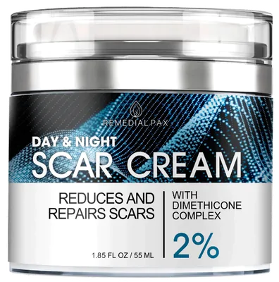 Scar Cream, Creme para Remoção de Cicatrizes, 55ml, Remedial Pax