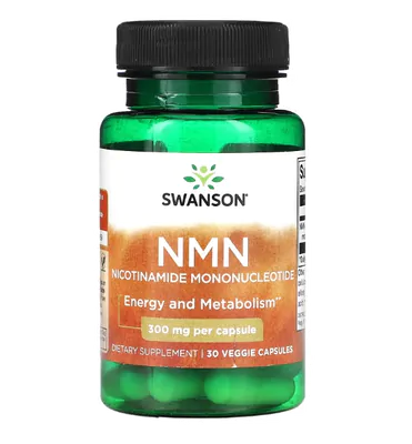 NMN, 300mg, 30 Cápsulas, Swanson